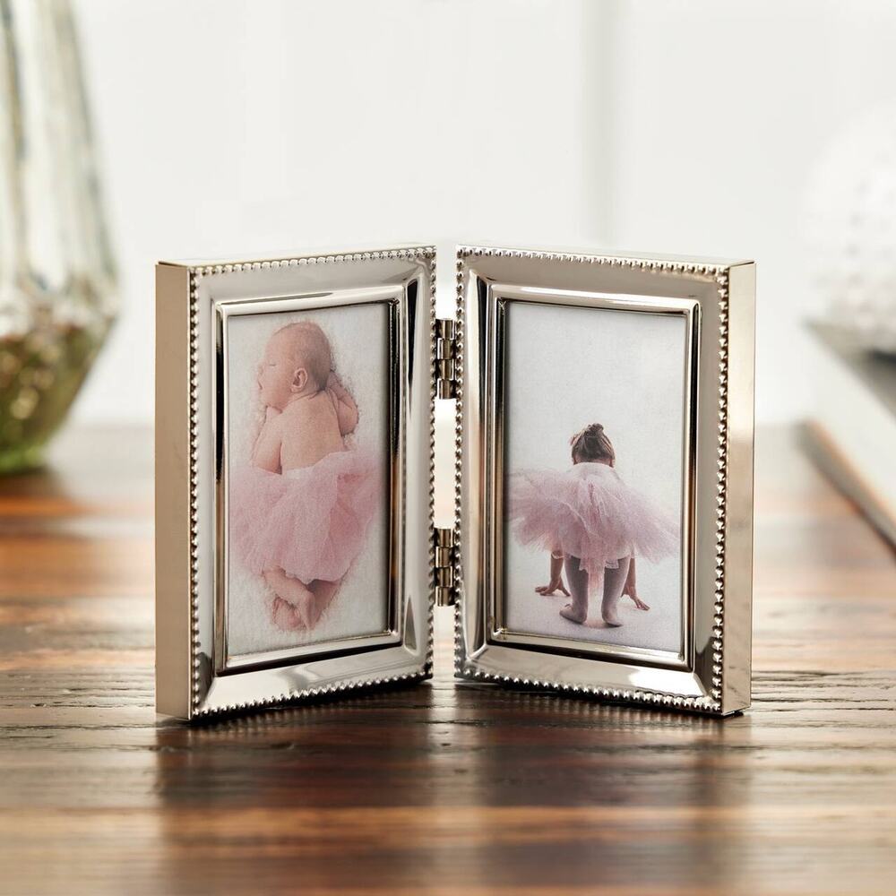 2 Opening Metal Hinged Mini Frame by Studio Décor